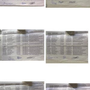 Actas Junta Electoral - oficialización de lista “Unidad”