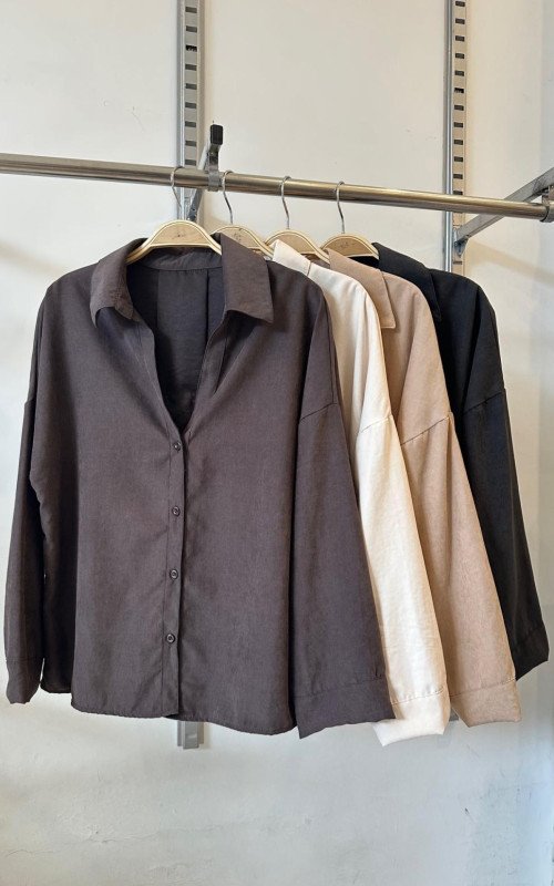 Camisa Bonarda gamuzada