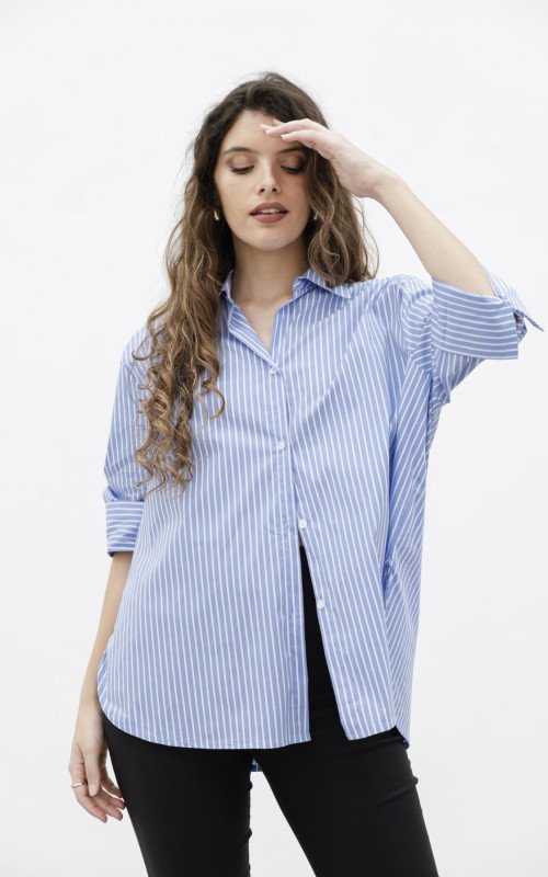 Camisa Zara - M 3/4 - oversized