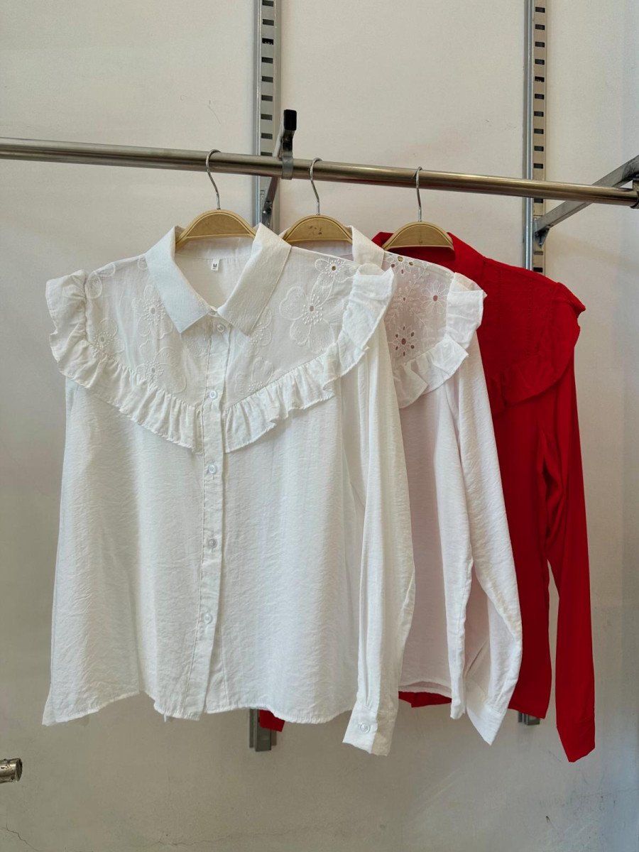 Camisa Rosé – Broderie